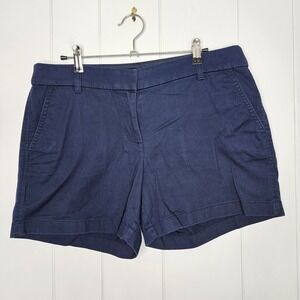 J. Crew Women's Shorts Size 10 Navy Blue